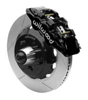 Wilwood AERO6 Front Truck Kit 14.00in Black 88-98 GMC Truck C1500/C2500 - 140-15951