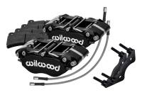 Wilwood 84-89 Porsche 911 Rear Dynapro Caliper Kit 3in MT - Black - 140-16678