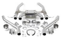 Dinan Axle-Back Exhaust Kit Valved 6 Max Horsepower Gain 5 ft.-lbs. Max Torque Gain Stainless Steel Polished D660-0093