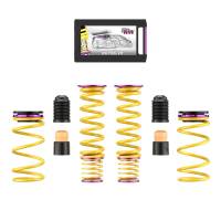 KW 2020+ Chevrolet Corvette C8 (w/ Electronic Dampers & OE Noselift) Height Adjustable Spring Kit - 25361034