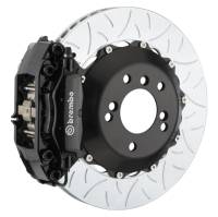 Brembo 78-79 930/80-89 930 Rear GT BBK 4 Piston Cast 2pc 345x28 2pc Rotor Slotted Type-3-Black - 2C3.8030A1