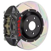 Brembo 84-87 Testarossa Rear GTS BBK 4 Piston Cast 380x28 2pc Rotor Slotted Type-1-Black HA - 2P2.9068AS
