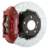 Brembo 17+ LC500/18+ LS500 Rear GT BBK 4 Piston Cast 380x28 2pc Rotor Slotted Type-3-Red - 2P3.9053A2