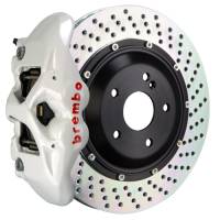 Brembo 14+ Ghibli S/Ghibli S-Q4 Rear GT BBK 4 Piston Cast 380x28 2pc Rotor Drilled- White - 2S1.9017A6