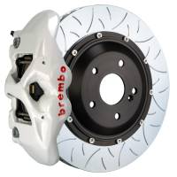 Brembo 09-16 Panamera/S/4S/Turbo Rear GT BBK 4 Piston Cast 380x28 2pc Rotor Slotted Type3- White - 2S3.9004A6