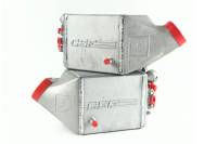 CSF 12-16 BMW M5 (F10) / 12-18 BMW M6 (F06/F12/F13) Twin Charge-Air-Cooler Set - Raw Finish - 8109R