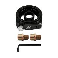 Mishimoto M20 x 5/8 Straight Black Banjo Fitting w/ Bolt - MMBB-STBK
