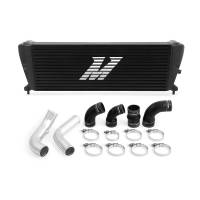 Mishimoto Ford Ranger 3.2L Diesel Intercooler Kit 2011+ Black w/ Polished Pipes - MMINT-RGR-11KBKP
