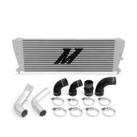 Mishimoto Ford Ranger 3.2L Diesel Intercooler Kit 2011+ Silver w/ Polished Pipes - MMINT-RGR-11KSLP