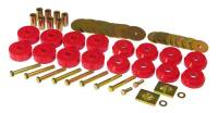 Prothane 59-64 Chevy Impala / Belair Body Mount Kit - Red - 7-144