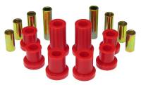 Prothane 07-14 Chevy Silverado 2/4wd Upper/Lower Front Control Arm Bushings - Red - 7-243