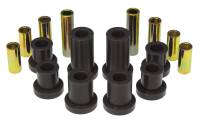 Prothane 07-14 Chevy Silverado 2/4wd Upper/Lower Front Control Arm Bushings - Black - 7-243-BL