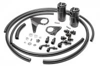 Radium Engineering Dual Catch Can Kit 08-16 Mitsubishi Evo Fluid Lock - 20-1107-FL
