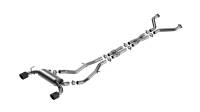 Borla 23-24 Nissan Z 2.5in S-Type Cat Back Exhaust 4.5in Tip - Carbon Fiber Black Anodized - 140929CFBA