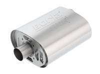 Borla CrateMuffler Ford 5.0L Coyote ATAK 2.5in Offset/Center 12in x 6in x 10.34in Muffler - 400856