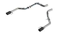 Borla 21-23 Ford Raptor 3in Tail Pipe Kit 4.5in Tip - Carbon Fiber Black Anodized - 60727CFBA