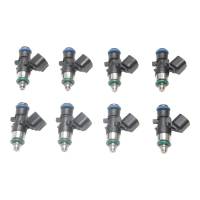DeatschWerks Set of 8 1000cc/min For The Fitech Go EFI 8/Holley Super Sniper 1250/ Sniper Xflow 1375 - 16U-19-1000-8