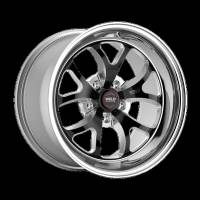 Weld S76 15x8.275 / 5x4.75 BP / 3.5in. BS -29mm Offset Black Wheel 3.18ID Low Pad - 76LB-508B35A