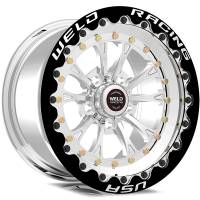 Weld Magnum III 15x10 / 5x4.75 BP / 7.5in. BS Black Wheel - Black Single Beadlock MT - 792B510284F