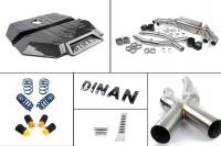 Dinan F9x X3M/X4M Experience Package (E) Closed Intake/Black Exhaust/X-Pipe/Springs + Bumpstops/ZF8 Pedal Pads E PACK F9x X3MX4M, BA - F9X-X3MX4M-E-BA