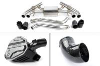Dinan G2x M340i/M440i Foundation Package (F) Carbon Intake / Black Exhaust / Turbo Inlet F PACK G2x M340iM440i, B - G2X-M340iM440i-F-B