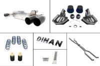 Dinan G30 M550i Experience Package (E) Closed Intake/Black Exhaust/X-Pipe/Springs + Bumpstops/ZF8 Pedal Pads E PACK G30 M550i, BA - G30-M550i-E-BA
