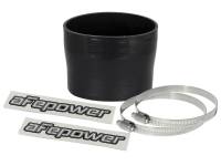 aFe Magnum FORCE (3-3/4in ID to 3-1/2in ID x 3in L) Straight Reducing Coupler - Black - 59-00086
