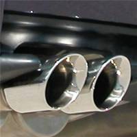 Corsa 1992-1999 BMW 325i/is Coupe E36 Polished Sport Cat-Back Exhaust - 14553