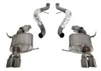 Corsa 2008-2012 BMW M3 Convertible E93 Polished Sport Cat-Back Exhaust - 14568