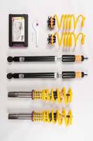 KW Coilover Kit V1 Audi A4 S4 (8K/B8) w/o electronic dampening control Sedan FWD + Quattro - 10210075