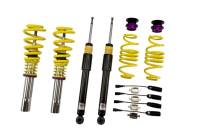 KW Coilover Kit V1 Audi A4 S4 (8K/B8) w/ electronic dampening control Sedan FWD + Quattro - 10210097