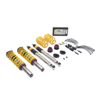KW Coilover Kit V3 2017+ Audi A4 (B9) Sedan 2wd w/ Electronic Dampers - 352100AW