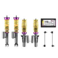 KW Coilover Kit V3 Porsche 911 (997) Carrera 4/4S Convertible w/ PASM (Must Deactivate PASM) - 35271037