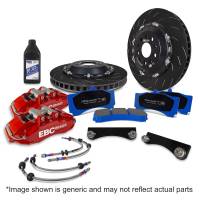 EBC Racing 14-19 BMW M3 F80/F82/F87 3.0T Red Apollo-4 380mm Rotors Front Big Brake Kit - BBK035RED-1