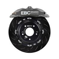 EBC Racing Universal Apollo-4 Race Spec Trailing Front Left Caliper (300mm Min 355mm Max Rotor) - BC4104R-L