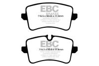 EBC Racing 13-16 Audi RS5 4.2L (Cast Iron Rotors) RP-X Rear Brake Pads - DP82082RPX