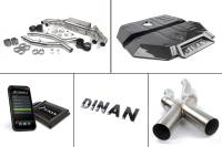 Dinan F9x X3M/X4M Foundation Package (F1) Dinan PCU / Closed Intake / Black Exhaust / X-Pipe - F9X-X3MX4M-F1-BS