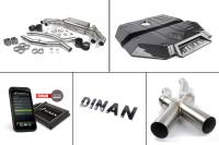 Dinan F9x X3M/X4M Foundation Package (F1+) Dinan+ PCU / Closed Intake / Black Exhaust / X-Pipe - F9X-X3MX4M-F1P-BP