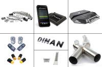 Dinan PCU / Closed Intake / Black Exhaust / X-Pipe / Springs + Bumpstops / ZF8 Pedal Pads