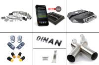 Dinan+ PCU / Closed Intake / Black Exhaust / X-Pipe / Springs + Bumpstops / ZF8 Pedal Pads