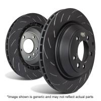 EBC Racing 12-17 Tesla Model S / 2015+ Tesla Model X SG Series 1pc Rear Rotor Set (For SG2FC2141) - SG2142