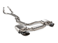 Akrapovic 2023 Audi RS6 Avant (C8) Evolution Line Cat Back (Titanium) (Req Link Pipe Set) - S-AU/T/2H