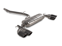 Akrapovic 2021+ Audi S3 Sportback (8Y) Evolution Line Cat Back (Titanium) w/Carbon Tips - S-AU/TI/17H