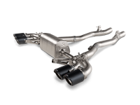 Akrapovic 2020 BMW M8/M8 Competition (F91/F92) w/OPF/GPF Slip-On Line (Titanium) w/Carbon Tips - S-BM/T/22H