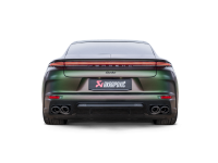 Akrapovic 2024+ Porsche Panamera Slip-On Line (Titanium) w/ Carbon Tips: Requires V6 or V8 fit kit - S-PO/T/5H