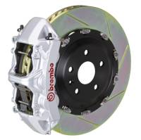 Brembo 25+BMW X3 30 xDrive (G45) Front GT BBK 6 Piston Cast 380x34 2pc Rotor Slotted Type-1 - Silver - 1N2.9093A3