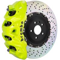 Brembo 25+ BMW X3 M50 xDrive (G45) Front GT BBK 8 Piston Cast 412x38 2pc Rotor Drilled- Fluo. Yellow - 1Q1.9638A7