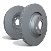 EBC 05-06 Mercedes-Benz CLK55 AMG (C209) 5.5L Rear RK Premium Rotors - RK1837XD