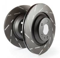 EBC 11-13 Audi A8 quattro USR Slotted Rear Rotors - USR1848