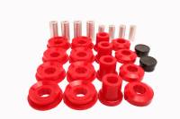 Energy Suspension 12-20 Tesla Model S Front Control Arm Bushing Set - Red - 20.3101R